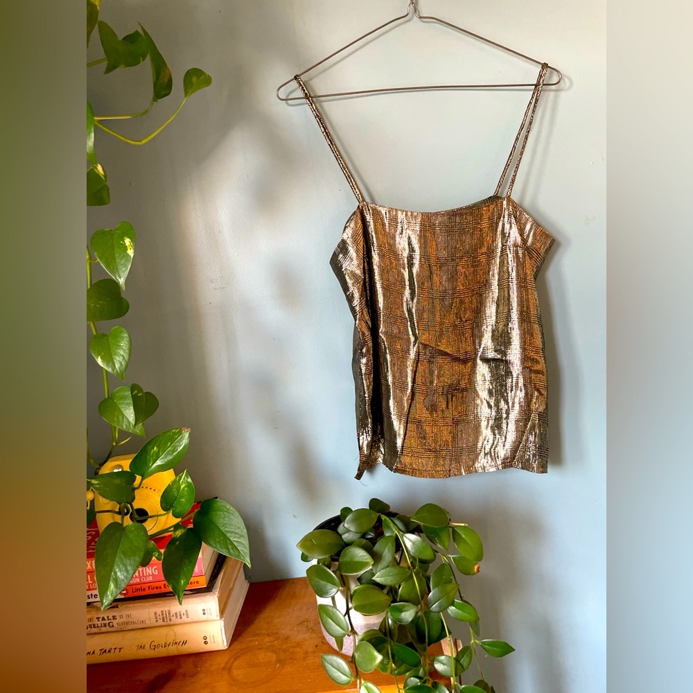 ✨SOLD✨ Vintage Gold Tank